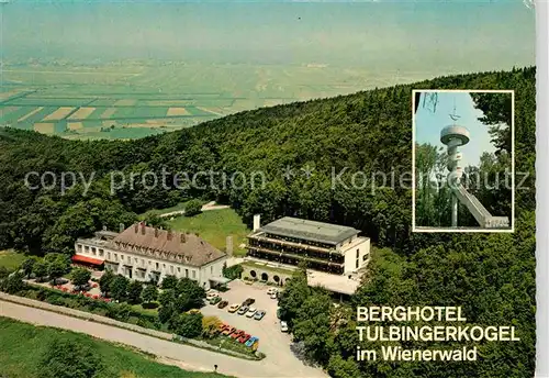 AK / Ansichtskarte Mauerbach Fliegeraufnahme Berghotel Tulbingerkogel im Wienerwald Kat. Mauerbach