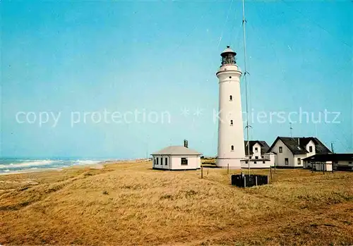 AK / Ansichtskarte Hirtshals mit Leuchtturm Kat. Hirtshals