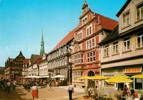 AK / Ansichtskarte Hameln Weser Markt