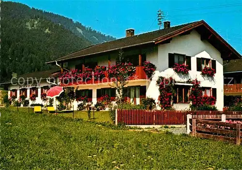 AK / Ansichtskarte Oberammergau Gaestehaus Mueller Kat. Oberammergau