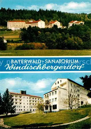 AK / Ansichtskarte Windischbergerdorf Bayerwald Sanatorium Kat. Cham