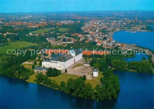 AK / Ansichtskarte Schleswig Schlei Fliegeraufnahme Schloss Gottorp Kat. Erfde