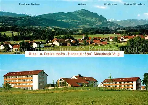 AK / Ansichtskarte Sulzberg Allgaeu Bibel  und Tagungsheim Hensholtshoehe Kat. Sulzberg