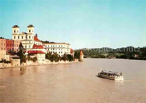 AK / Ansichtskarte Passau Dreifluessestadt Innpartie Kat. Passau