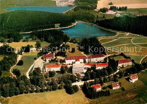 AK / Ansichtskarte Clausthal Zellerfeld Kurklinik Am Hasenbach Fliegeraufnahme Kat. Clausthal Zellerfeld