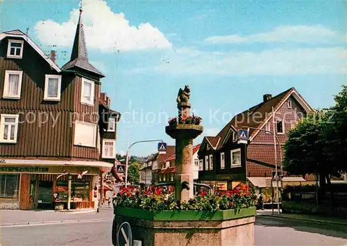 AK / Ansichtskarte Braunlage Eichhoernchenbrunnen Kat. Braunlage Harz