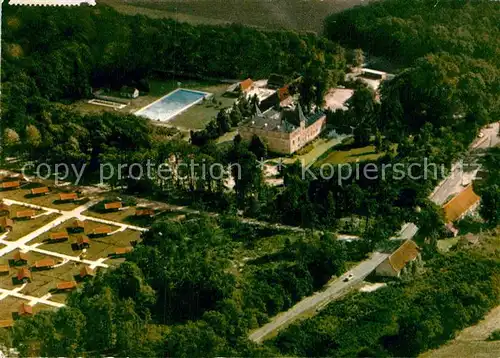 AK / Ansichtskarte Haren Ems Ferienzentrum Schloss Dankern Fliegeraufnahme Kat. Haren (Ems)