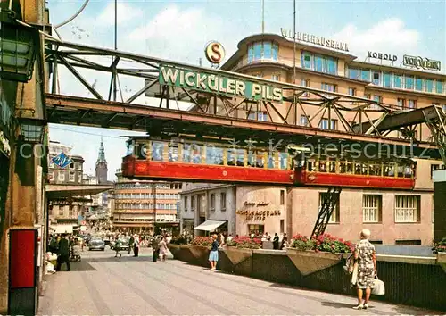 AK / Ansichtskarte Wuppertal Doeppersberg Schwebebahn Kat. Wuppertal