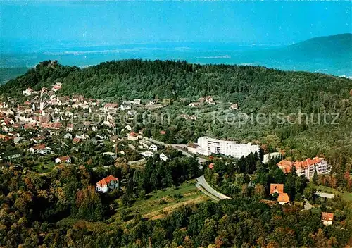 AK / Ansichtskarte Baden Baden Fliegeraufnahme Burgruine Alt Eberstein Kat. Baden Baden