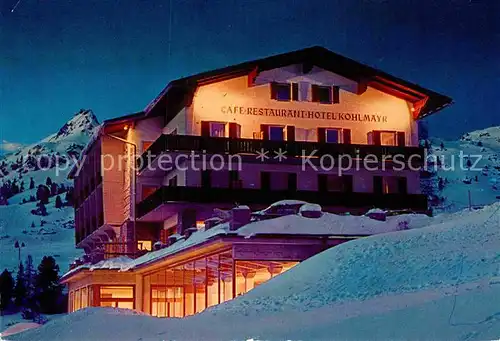 AK / Ansichtskarte Obertauern Hotel Kohlmayr Kat. Untertauern