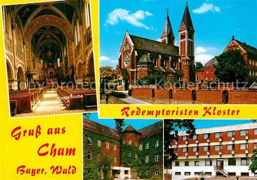 AK / Ansichtskarte Cham Oberpfalz Redemptoristen Kloster  Kat. Cham