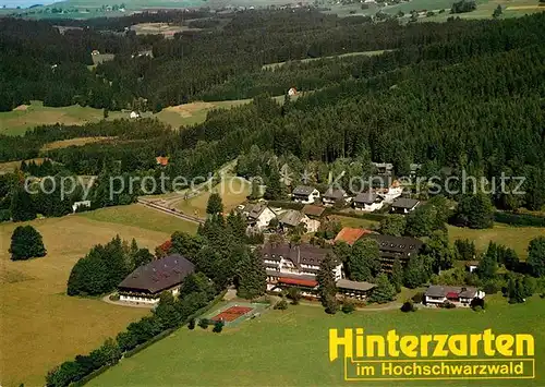 AK / Ansichtskarte Hinterzarten Fliegeraufnahme Foeldiklinik Kat. Hinterzarten