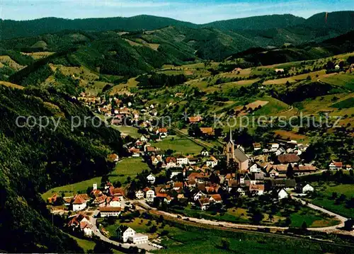 AK / Ansichtskarte Oberharmersbach Fliegeraufnahme Kat. Oberharmersbach