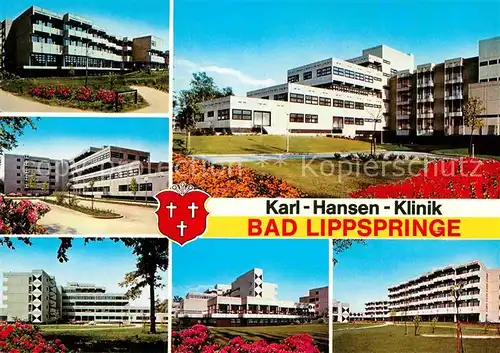 AK / Ansichtskarte Bad Lippspringe Karl Hansen Klinik Kat. Bad Lippspringe