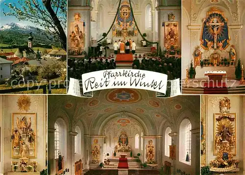 AK / Ansichtskarte Reit Winkl Pfarrkirche Kat. Reit im Winkl