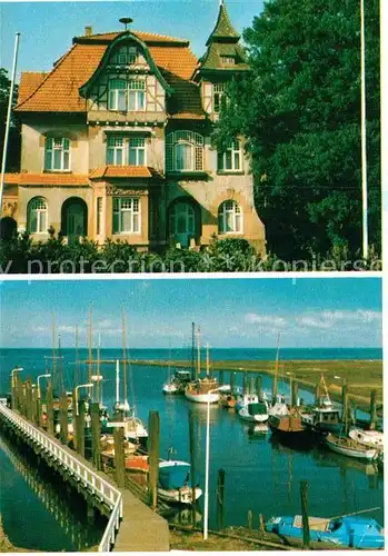 AK / Ansichtskarte Cuxhaven Nordseebad Hafen Buchhandlung Roeper Kat. Cuxhaven