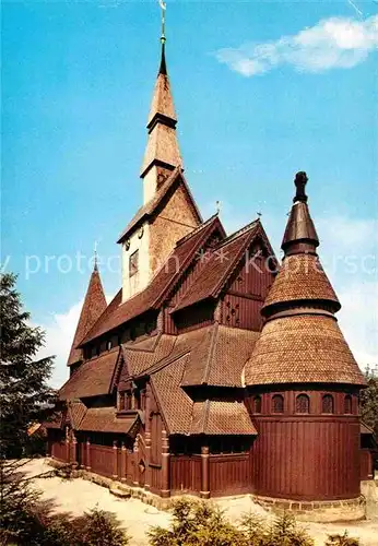 AK / Ansichtskarte Hahnenklee Bockswiese Harz Gustav Adolf Kirche Stabskirche Kat. Goslar