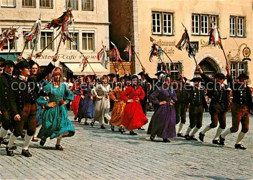 AK / Ansichtskarte Rothenburg Tauber Schaefertanz Kat. Rothenburg ob der Tauber