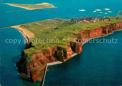 AK / Ansichtskarte Helgoland Fliegeraufnahme Kat. Helgoland