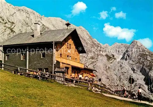 AK / Ansichtskarte Salzburg Oesterreich Stahlhaus am Torrenerjoch mit Graswandkopf Kat. Salzburg