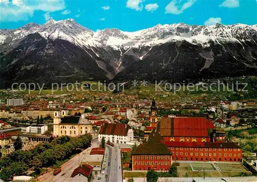 AK / Ansichtskarte Innsbruck mit Nordkette Kat. Innsbruck