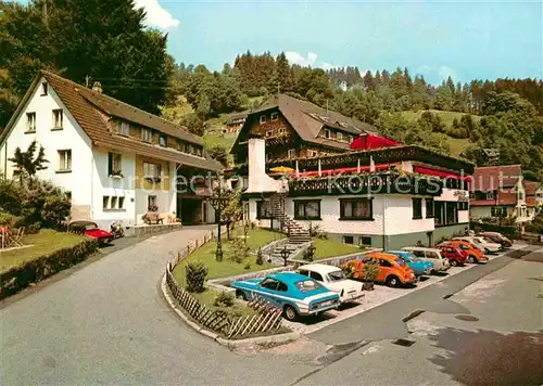 AK / Ansichtskarte Schoenmuenzach Kurhotel Berghof Kat. Baiersbronn