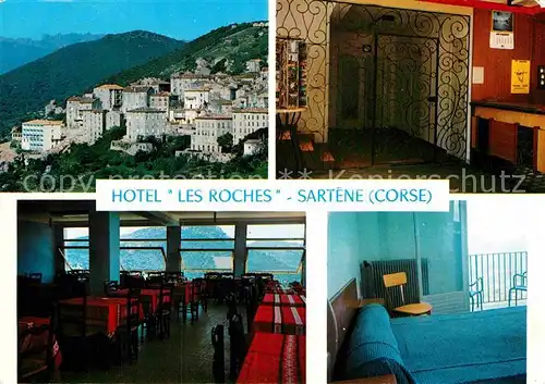 AK / Ansichtskarte Sartene Hotel Les Roches Kat. Sartene