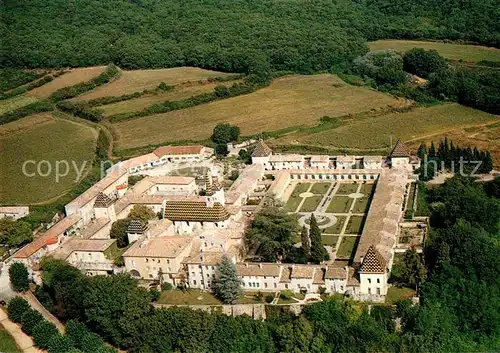 AK / Ansichtskarte Valbonne La Fliegeraufnahme Schloss Kat. Beligneux
