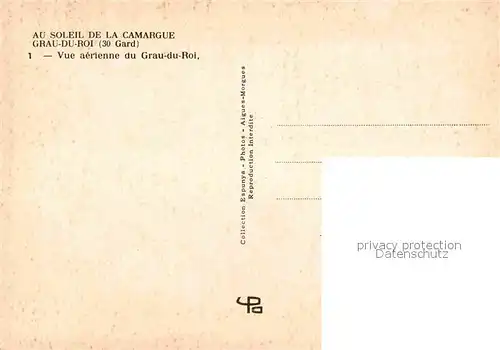 AK / Ansichtskarte Grau du Roi Gard Le Fliegeraufnahme Hafeneinfahrt Kat. Le Grau du Roi
