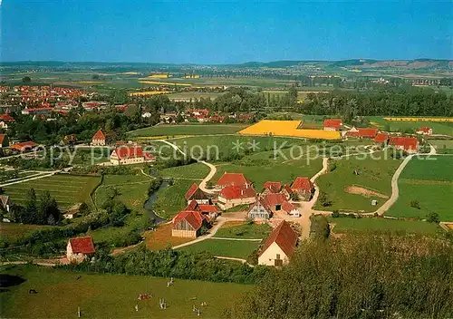 AK / Ansichtskarte Bad Windsheim Fliegeraufnahme Freilandmuseum Kat. Bad Windsheim