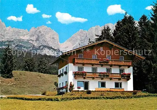 AK / Ansichtskarte Ellmau Tirol Pension Haus Sonnwend Kat. Ellmau