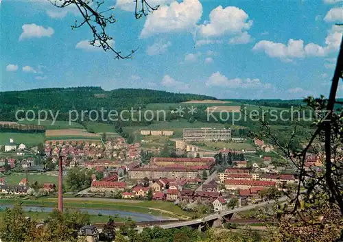 AK / Ansichtskarte Kulmbach Blaich Brueckenpartie Kat. Kulmbach