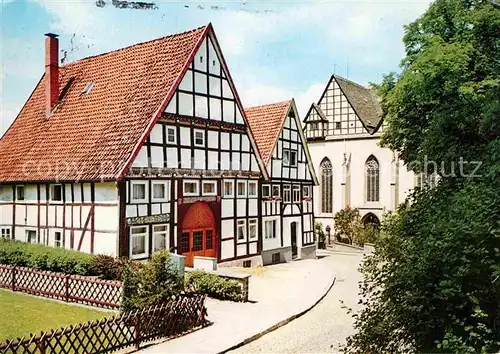 AK / Ansichtskarte Blomberg Lippe Im Seligen Winkel mit Klosterkirche Kat. Blomberg