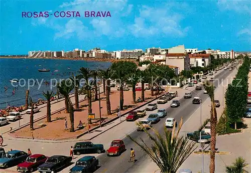 AK / Ansichtskarte Rosas Costa Brava Cataluna Seepromenade Kat. Alt Emporda
