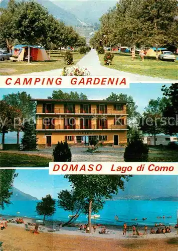 AK / Ansichtskarte Domaso Campingplatz Gardenia Kat. Italien