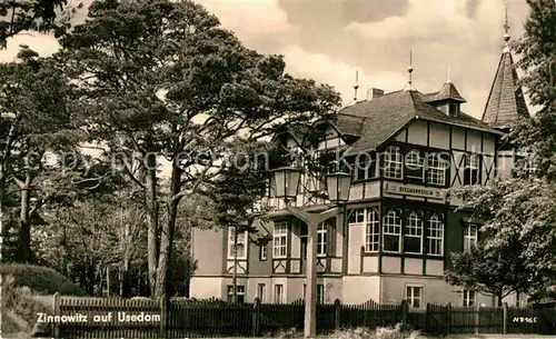 AK / Ansichtskarte Zinnowitz Ostseebad Bergmannsheim