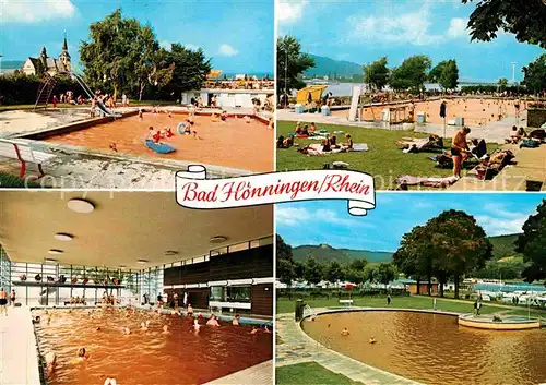 AK / Ansichtskarte Bad Hoenningen Schwimmbad Kat. Bad Hoenningen
