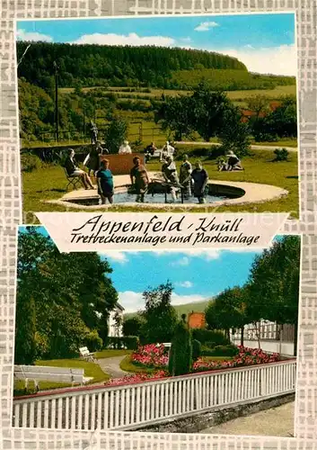 AK / Ansichtskarte Appenfeld Wassertretstelle Parkanlage Erholungsort im Efzetal Kat. Knuellwald