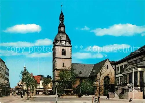 AK / Ansichtskarte Detmold Marktplatz Kirche Kat. Detmold