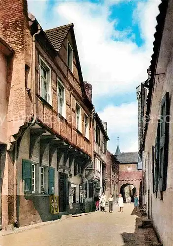 AK / Ansichtskarte Zons Rheinstrasse Altstadt Kat. Dormagen