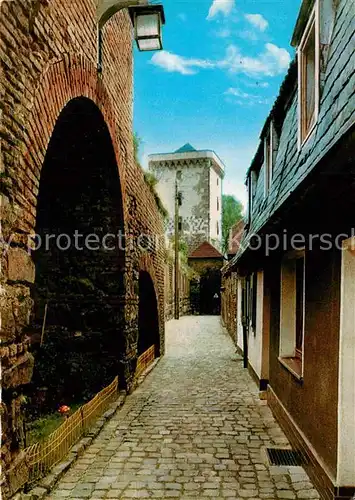 AK / Ansichtskarte Zons Hinter der Mauer Altstadt Kat. Dormagen