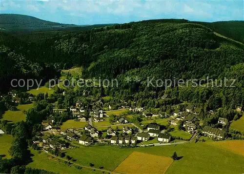 AK / Ansichtskarte Stryck Kneippkurort Fliegeraufnahme Kat. Willingen (Upland)