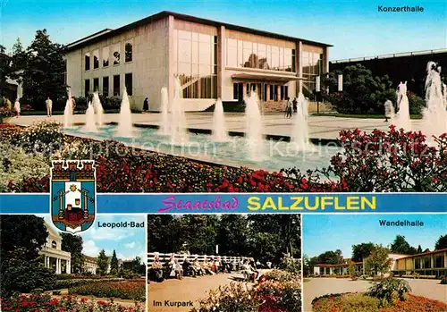 AK / Ansichtskarte Bad Salzuflen Konzerthalle Leopoldbad Kurpark Wandelhalle Kat. Bad Salzuflen