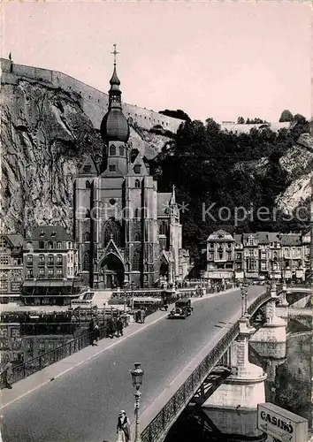 AK / Ansichtskarte Dinant sur Meuse Citadelle et Eglise