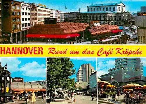 AK / Ansichtskarte Hannover Rund um das Cafe Kroepcke Kat. Hannover