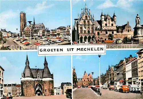 AK / Ansichtskarte Mechelen Limburg Kirchen Schloss Stadttor Kat. Mechelen
