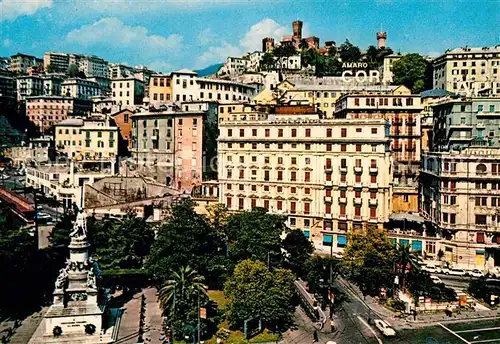 AK / Ansichtskarte Genova Genua Liguria Aquaverde Platz Kat. Genova