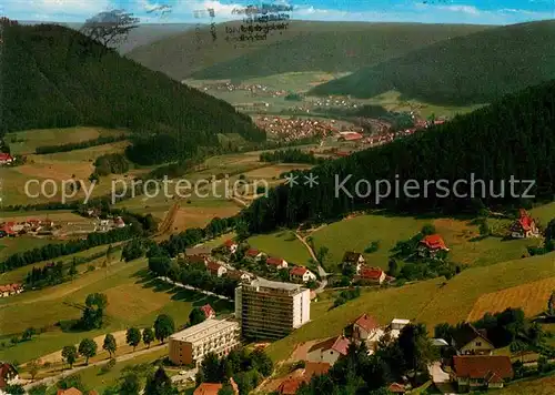 AK / Ansichtskarte Baiersbronn Schwarzwald Fliegeraufnahme Eurotel Kat. Baiersbronn