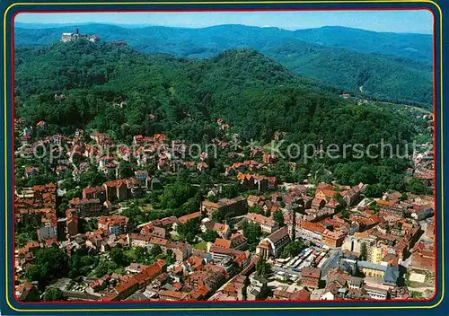 AK / Ansichtskarte Eisenach Thueringen Fliegeraufnahme Kat. Eisenach