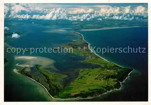 AK / Ansichtskarte Insel Hiddensee Fliegeraufnahme Kat. Insel Hiddensee